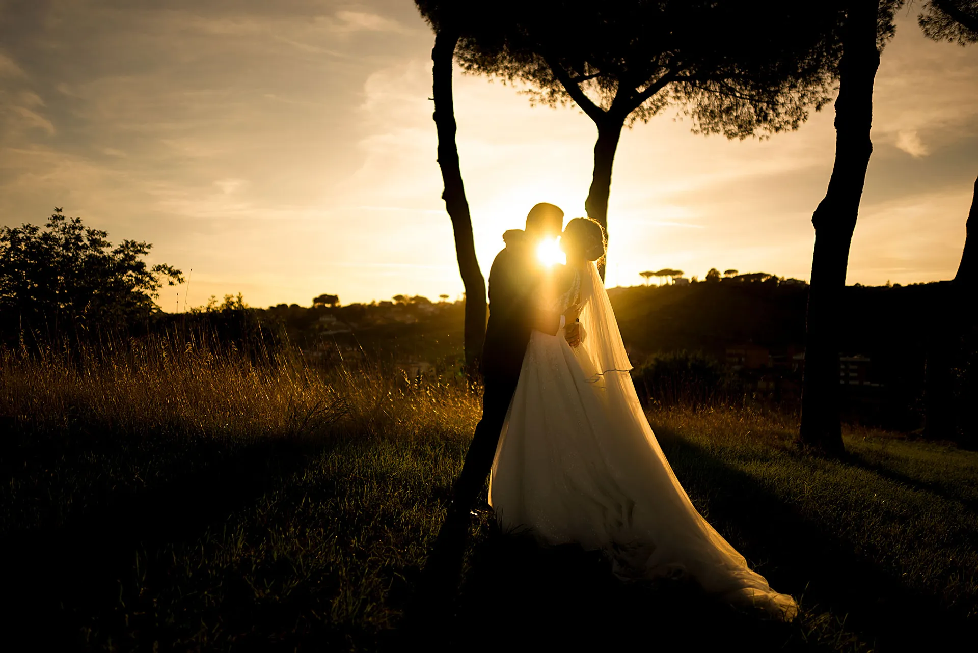 Matrimonio al tramonto